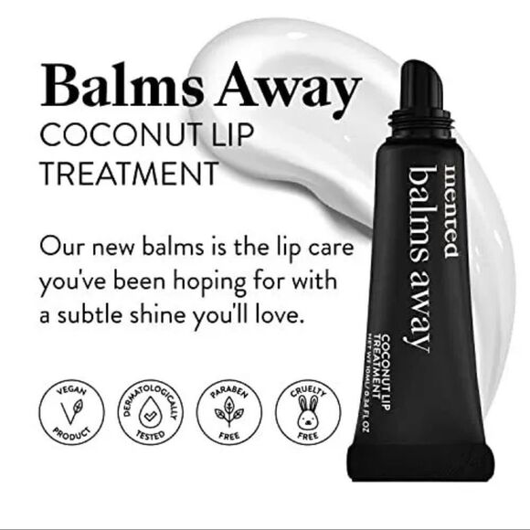 🌟$10 MENTED Balms Away Coconut Lip Treatment - Picture 2 of 8